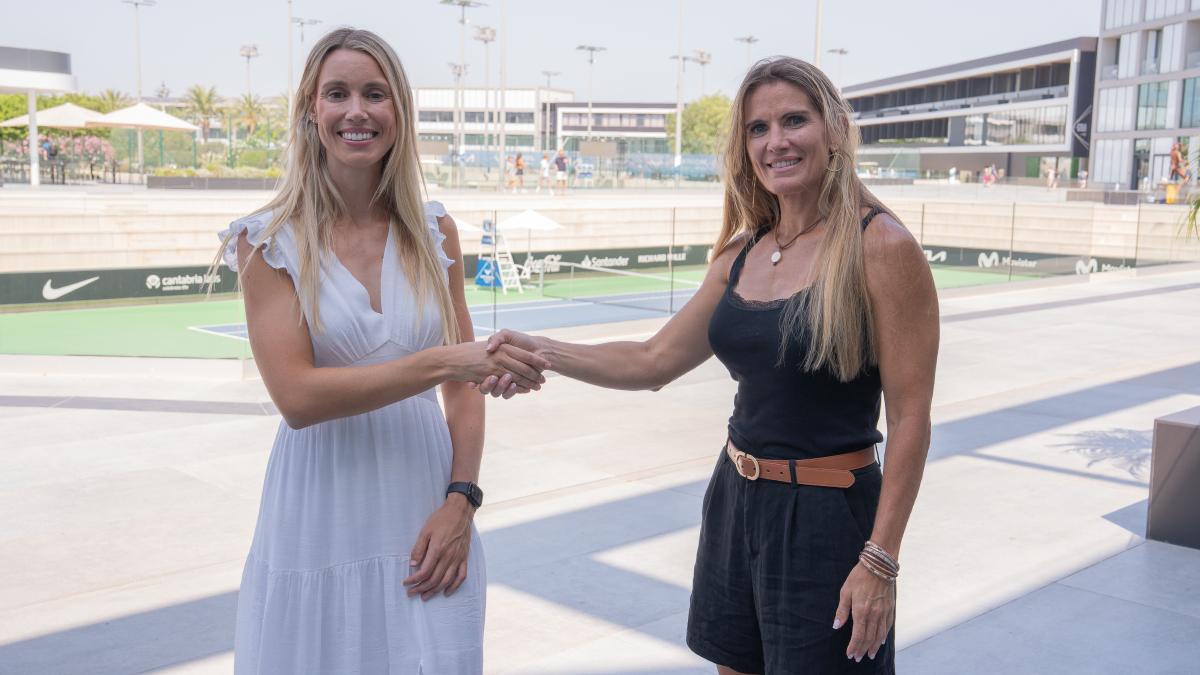 Maribel Nadal celebra la colaboración con greenset junto a Belén Montes