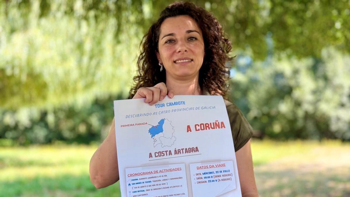 La concejala Begoña Vázquez presentó el Tour Cambote.