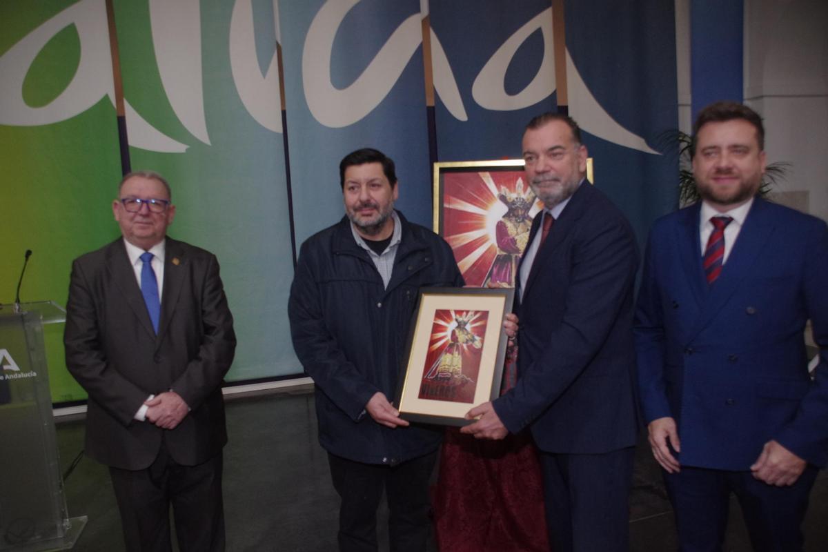 Presentación del cartel del L Aniversario de la Bendición del Señor de Viñeros.