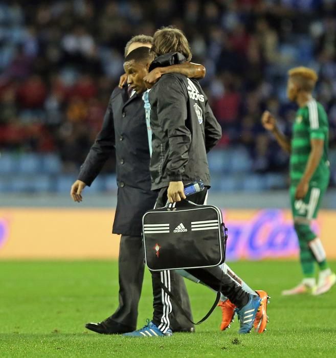 Un gol de Pablo Hernández le vale al Celta para firmar las tablas ante los verdiblancos, que se habían adelantado por medio de N''''Diaye