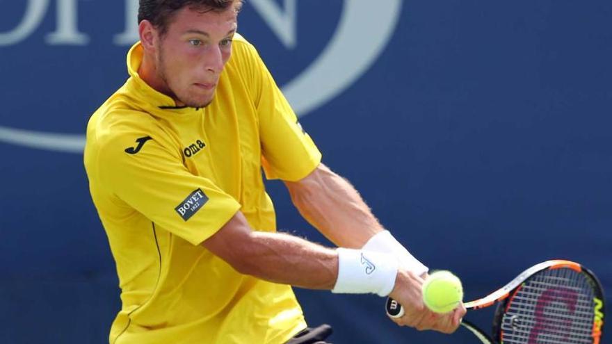 Un revés de Pablo Carreño.