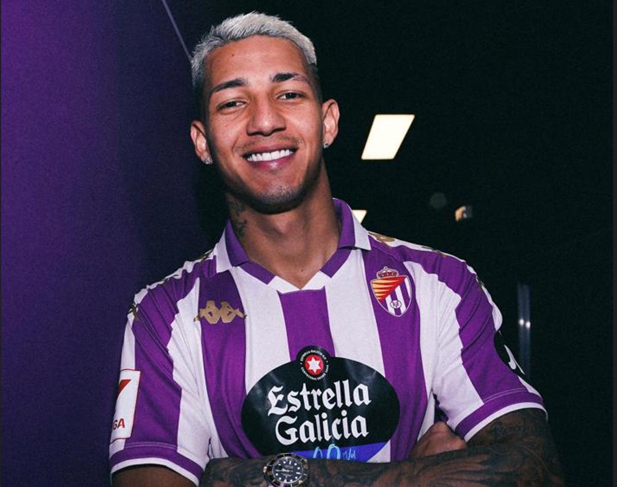 Marcos André fue presentado oficialmente como jugador del Valladolid