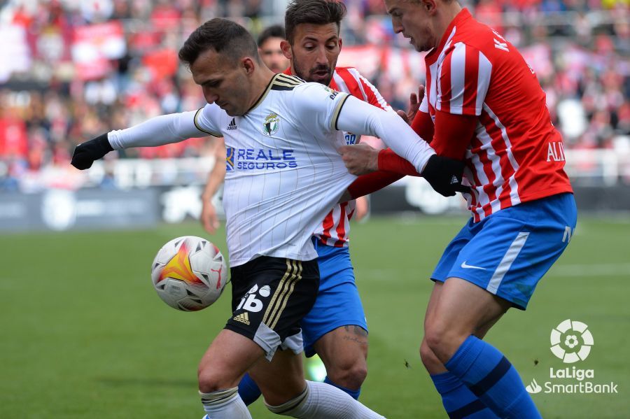 EN IMÁGENES: Así fue el encuentro entre el Burgos y el Sporting