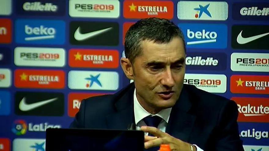 Valverde: &quot;He visto a Pere Pons disculparse con Lenglet, y luego le han expulsado a él&quot;