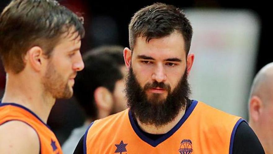 Doornekamp y Dubljevic, en el último entrenamiento en La Fonteta