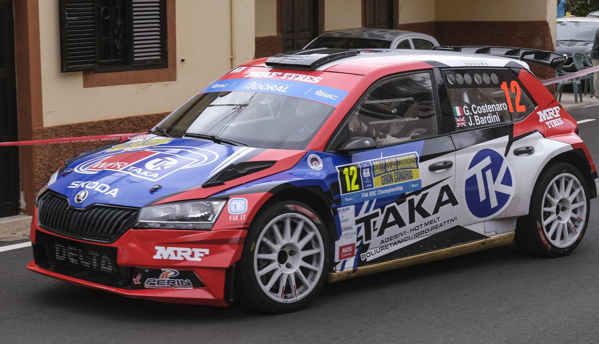 Entrenamientos del Rally Islas Canarias 2024
