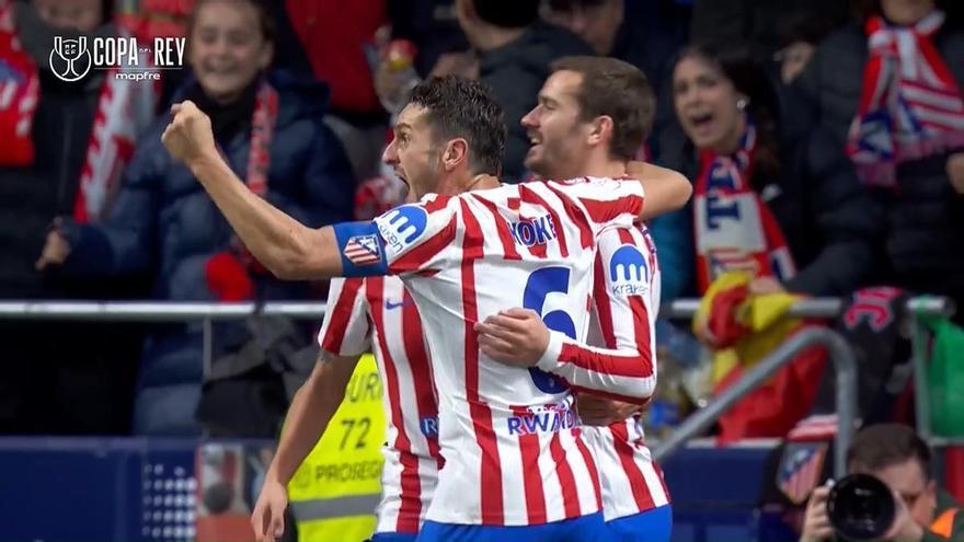 Atlético de Madrid - FC Barcelona: El gol de Antoine Griezmann