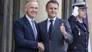 Macron i Carney celebren l’aliança de la UE i el Canadà