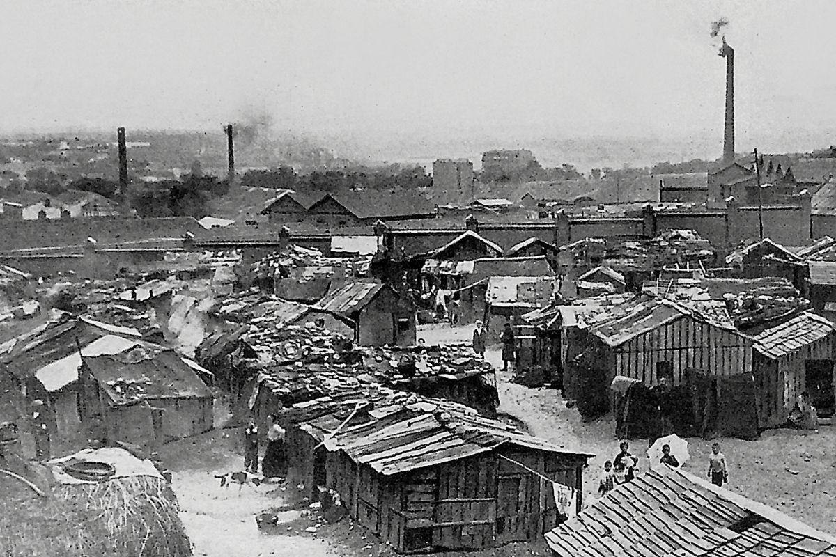 El barrio de las peñuelas en 1917