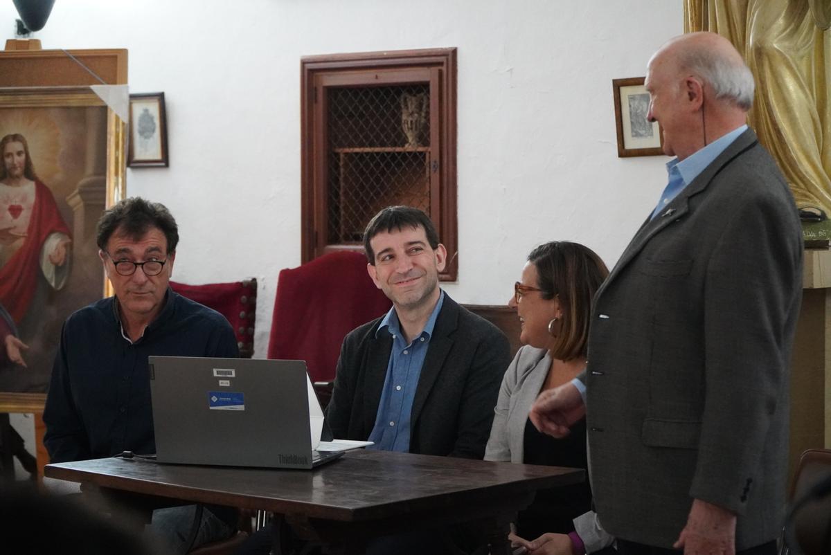 Miquel Pastor, Víctor Homar, Bel Busquets y Josep Amengual.