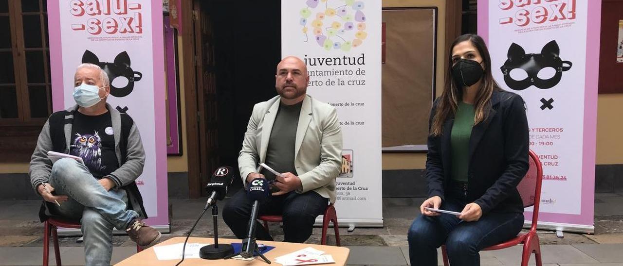 La presentación del programa Salu-Sex este miércoles 23 de marzo de 2022 en Puerto de la Cruz