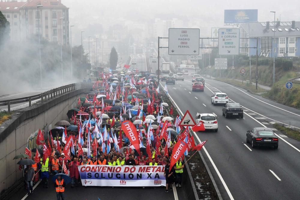 Los trabajadores afrontan la séptima jornada de huelga por el bloqueo de la negociación de un nuevo convenio colectivo.