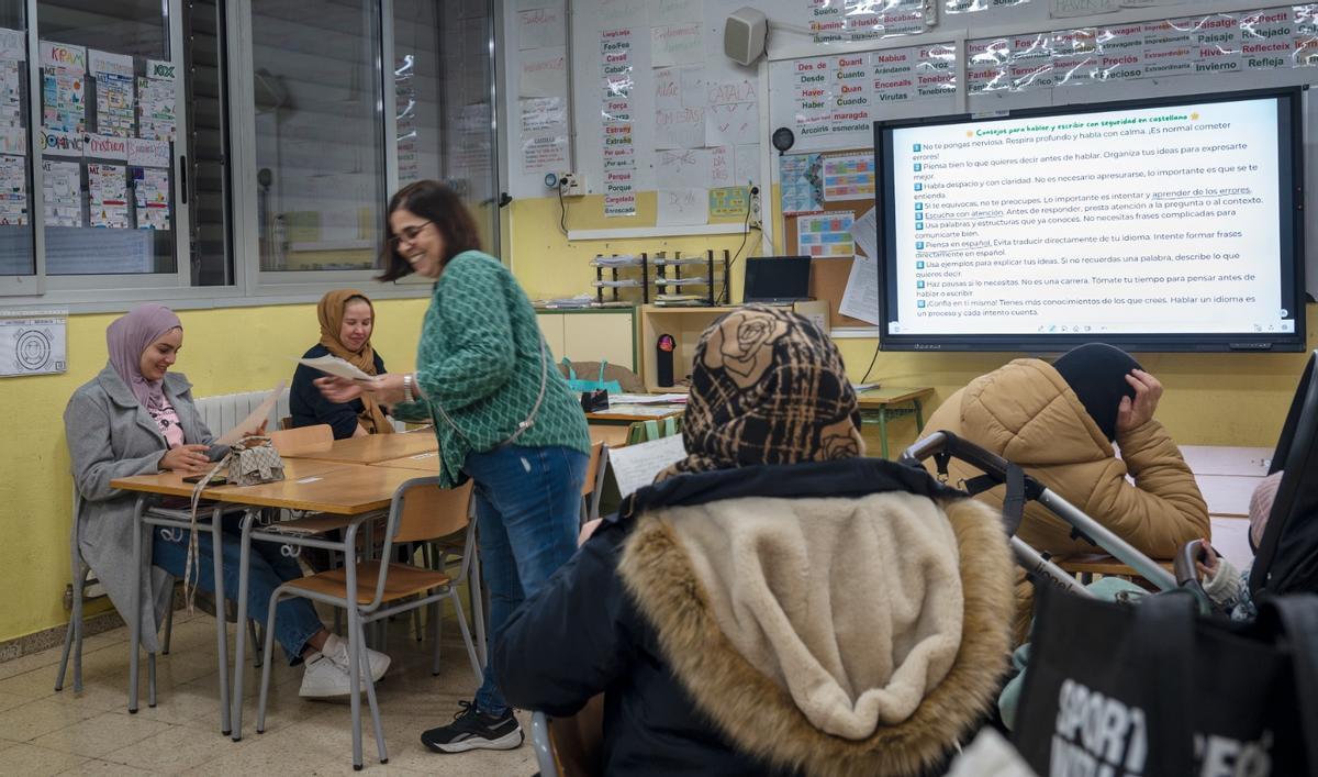 Escola de Vida de L'Hospitalet, la semana pasada.