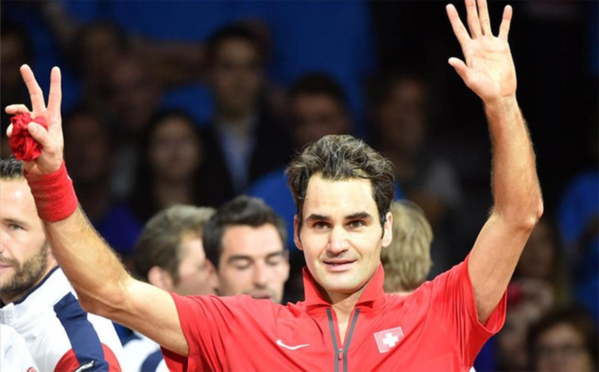 Federer conquistó su primera Davis con Suiza