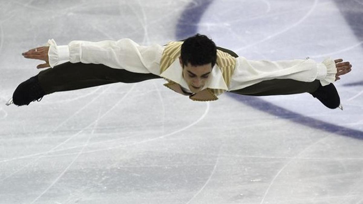 Javier Fernández defiende el título europeo en Estocolmo