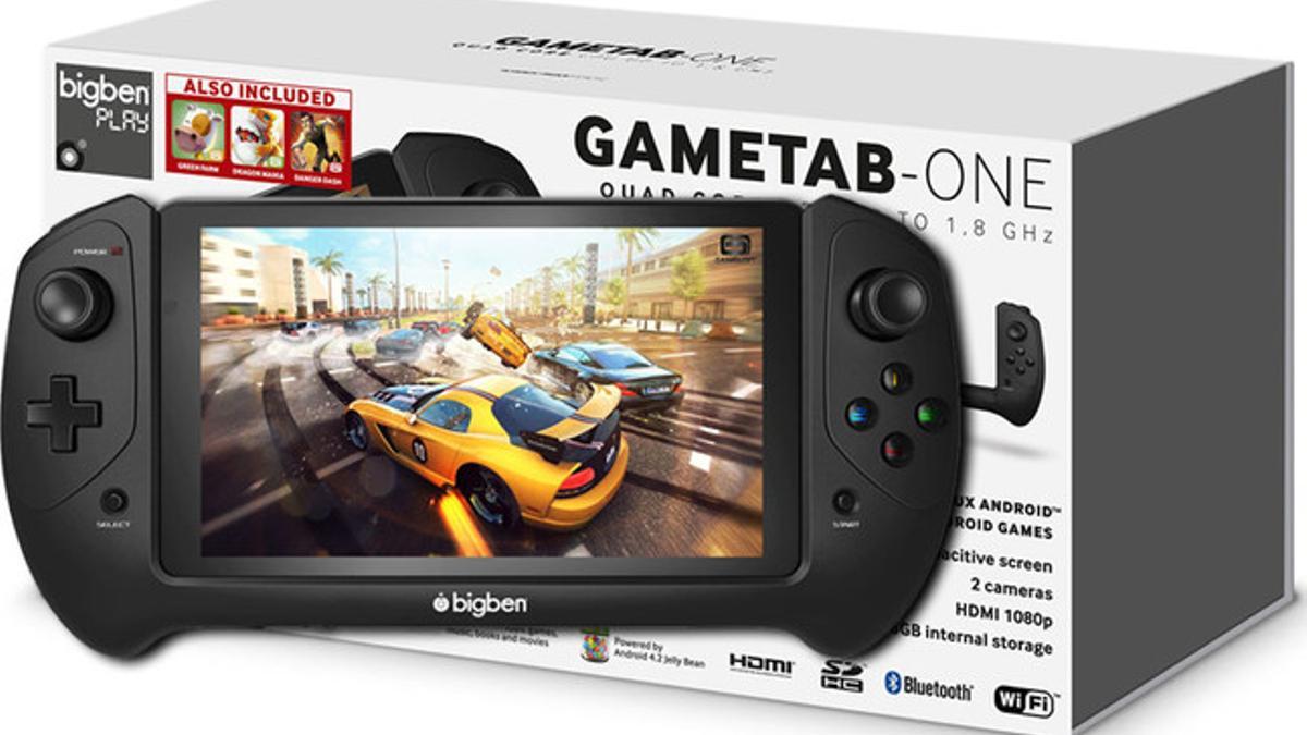 GameTab-One, la primera tablet con mando incluido