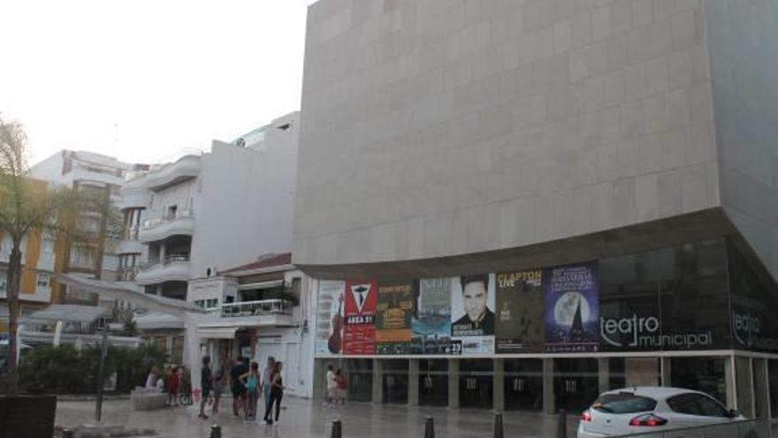 Teatro Municipal, cerrado desde septiembre.