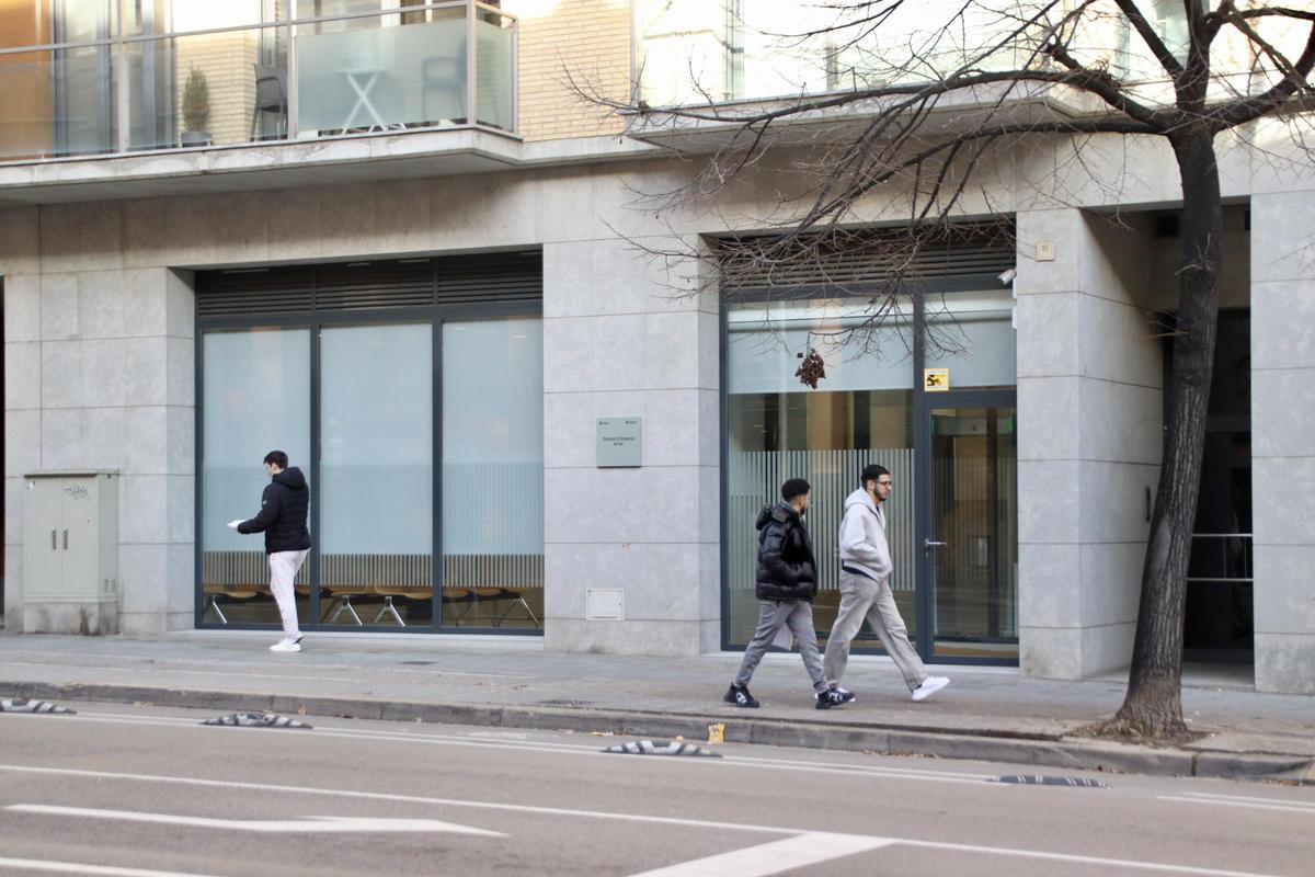 Vista general de la nova sala a la Ronda Camprodon de Vic on se celebren vistes de l'àmbit penal des d'aquest gener