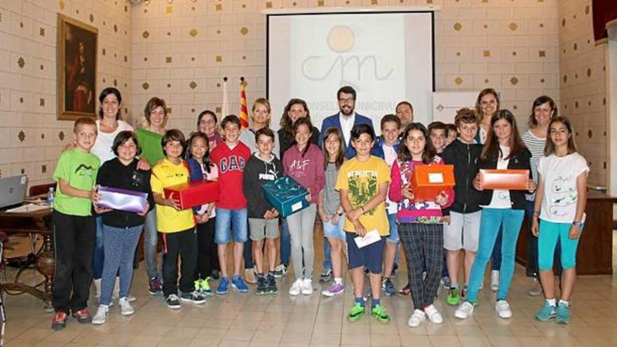 Els nens que participen en el Consell Municipal dels Infants