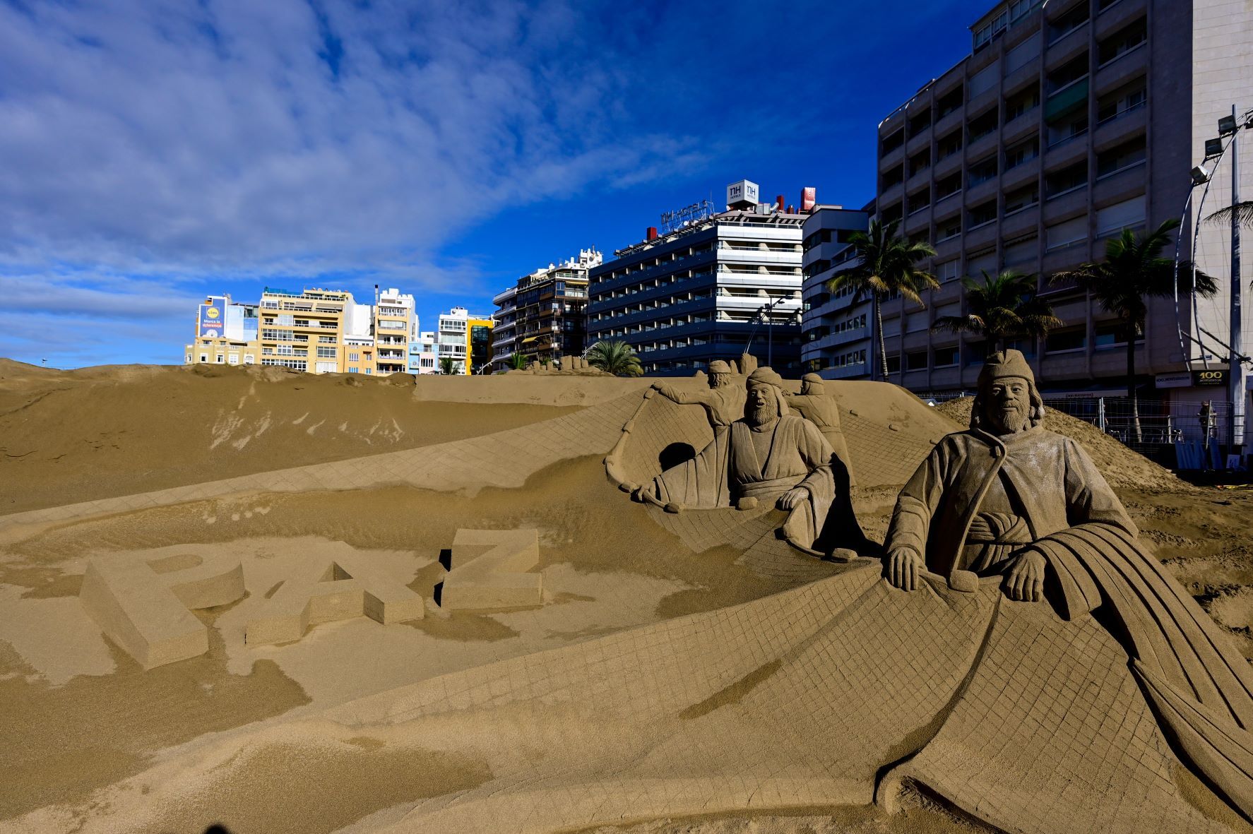 Belén de la playa de Las Canteras (2/12/2022)