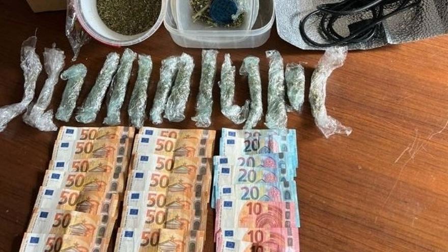 Dos detenidos por traficar con drogas en una vivienda del centro de Mérida