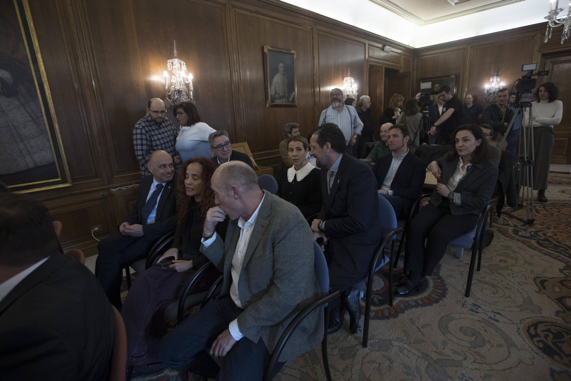 EN IMÁGENES: Así ha sido la visita a Avilés de Óscar Puente, ministro de Transportes y Movilidad Sostenible