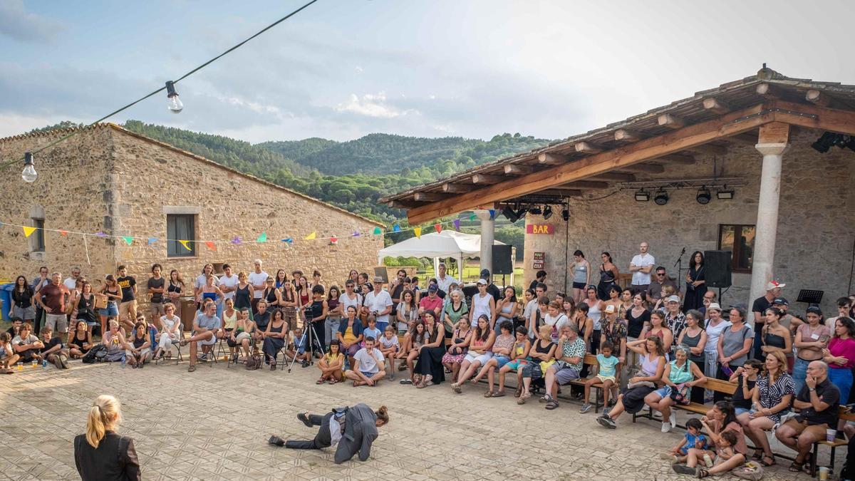 Un espectacle de L'Arreplegada l'estiu passat.