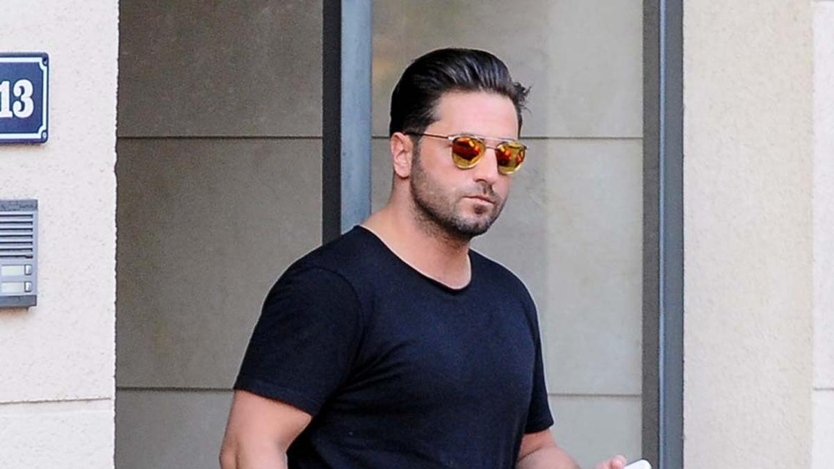David Bustamante, por las calles de Madrid