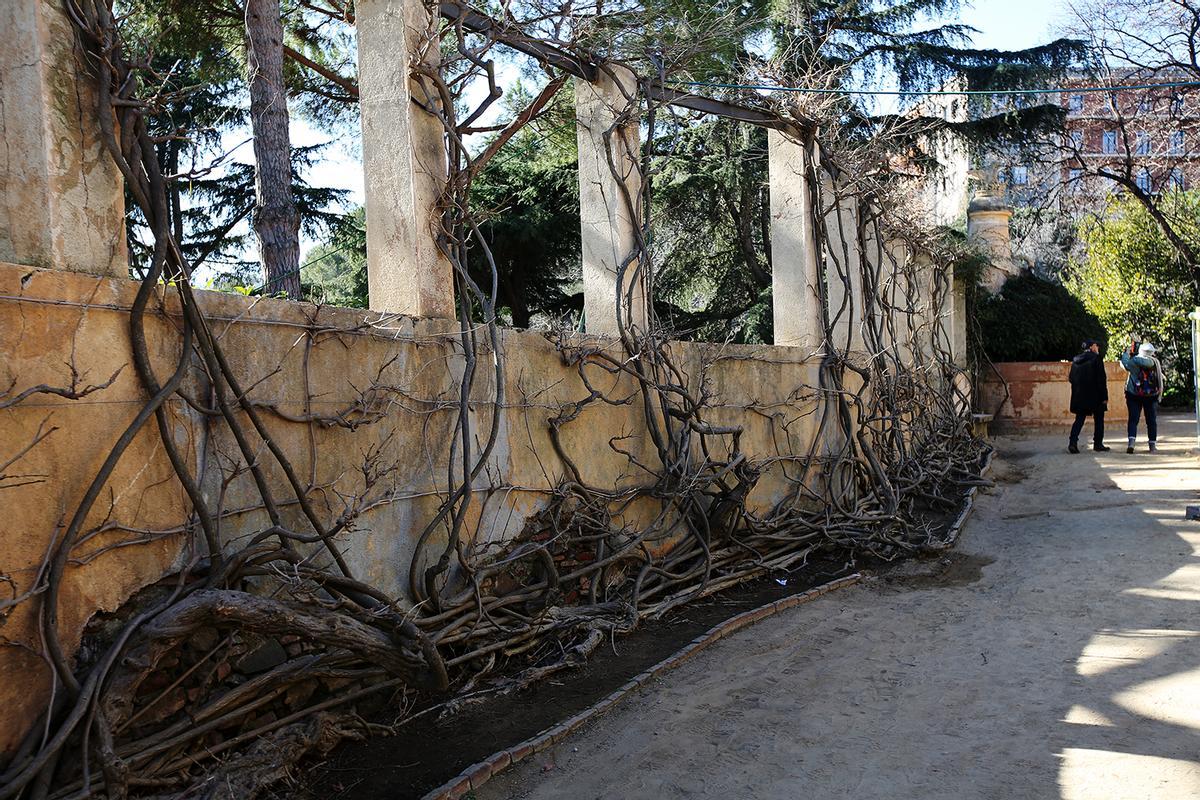 Parc del Laberint dHorta, estado actual y rincones a reformar