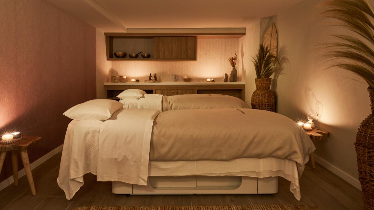 La zona de spa y masajes de DAIA Slow Beach Hotel Conil, concebida como uno de los espacios centrales de su propuesta de bienestar y descanso consciente.