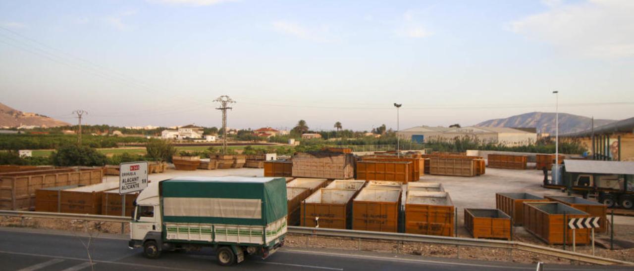 Una imagen de las instalaciones en la carretera de los tubos.