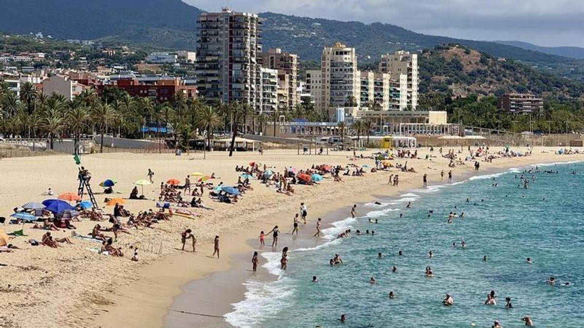 La platja de Mataró