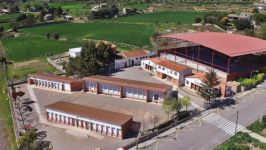 Una imatge de l&#039;escola Agrupació Sant Jordi de Fonollosa, que ja té mig segle d&#039;història