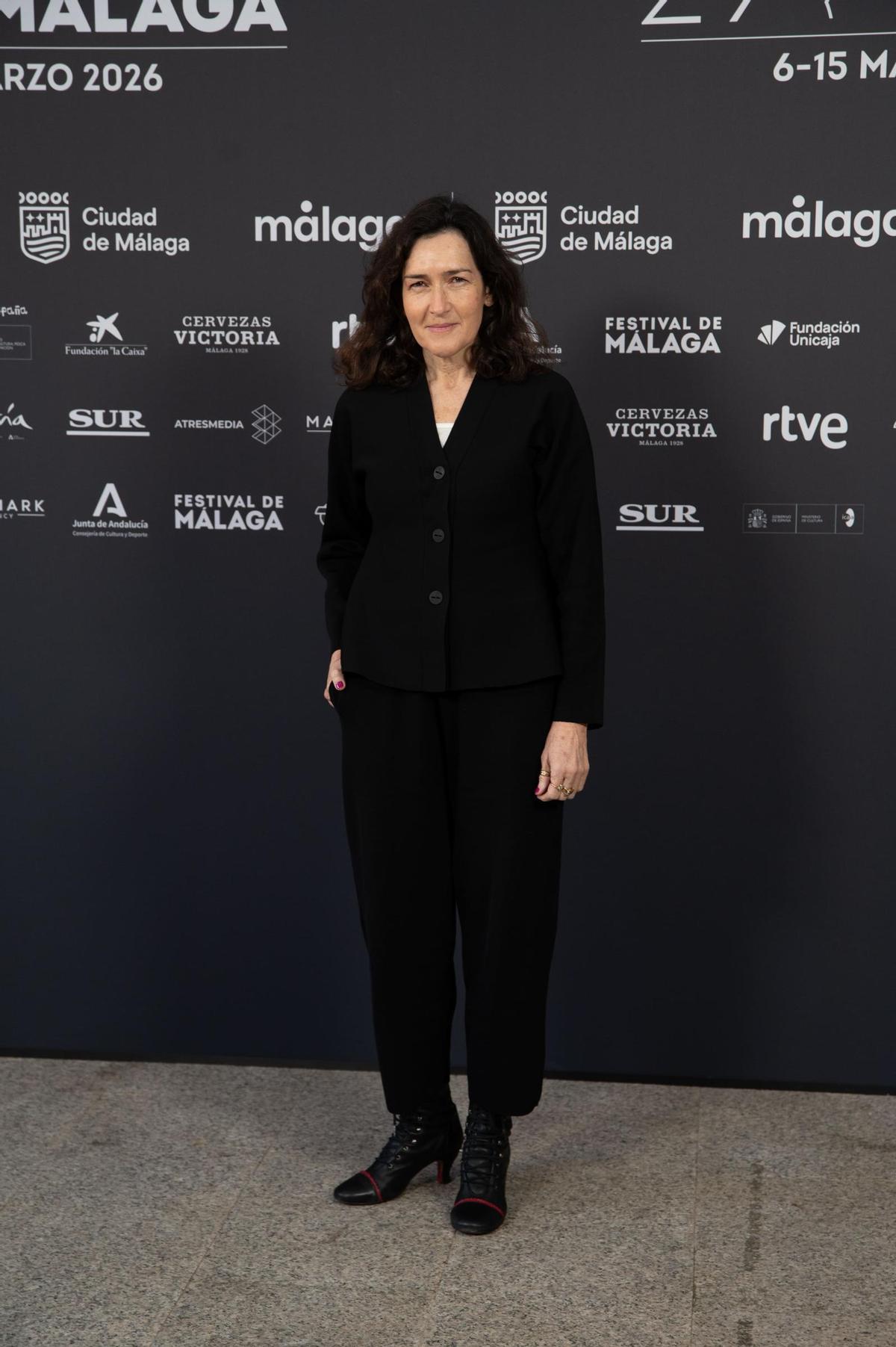 Ángeles González-Sinde, en la Academia de Cine este jueves.