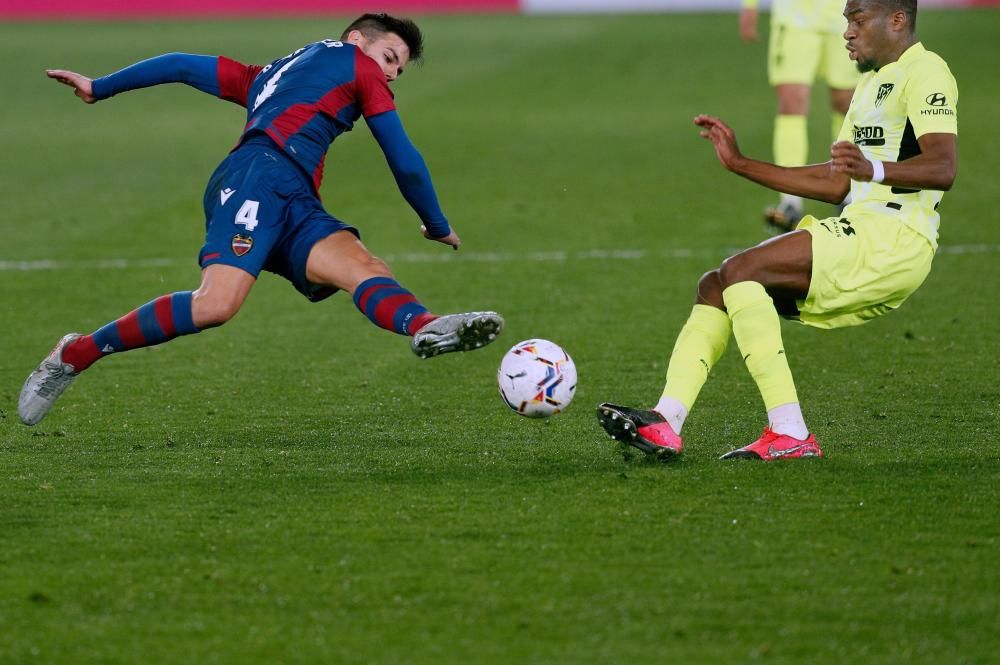 El Levante UD - Atlético, en imágenes