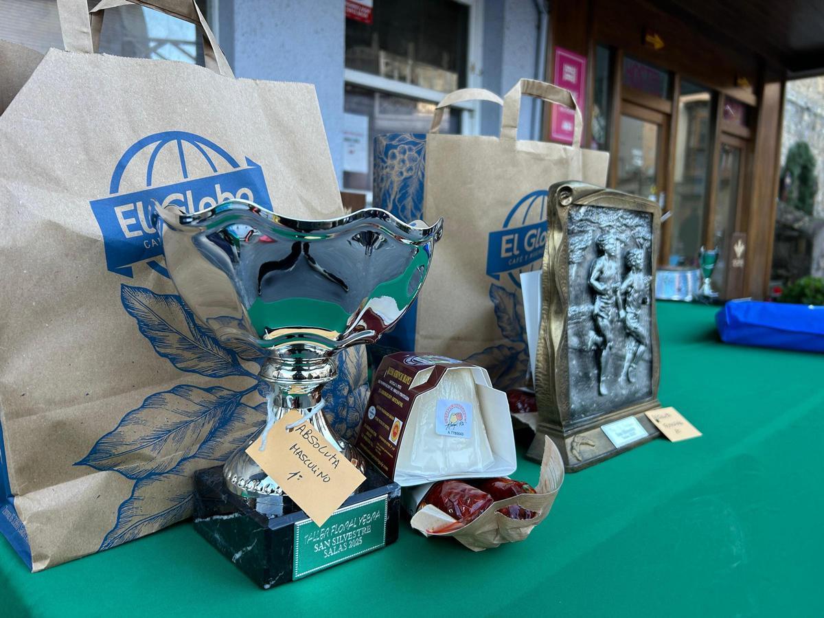 EN IMÁGENES: Así fue la San Silvestre de Salas, con más de 200 corredores de todas las edades