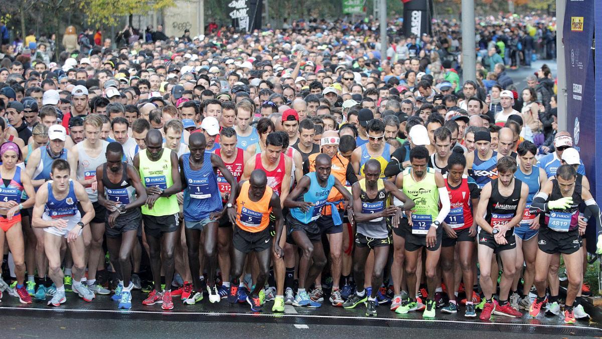 Imagen de archivo del Maratón de San Sebastián