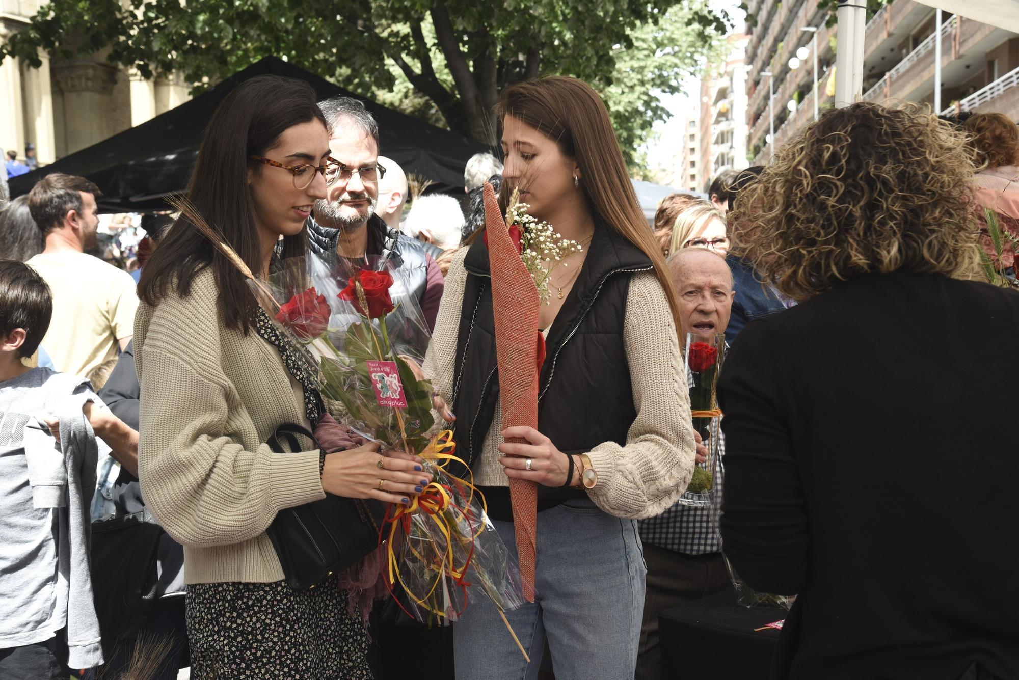 La diada de Sant Jordi 2023, a Manresa