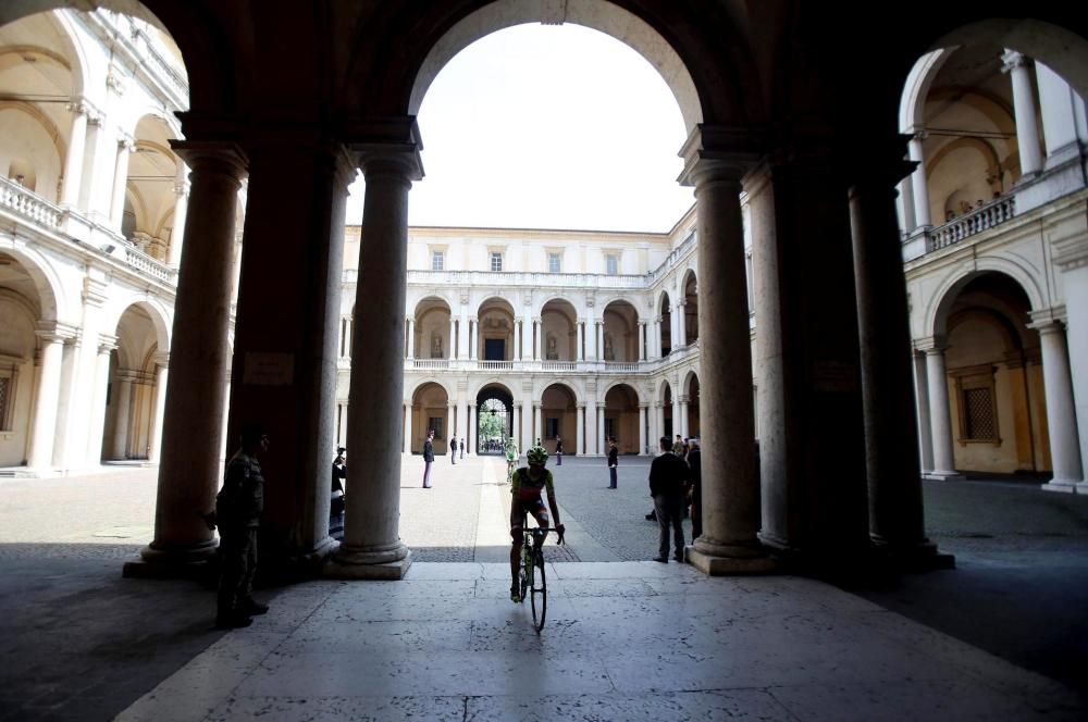 Imágenes de la undécima etapa del Giro de Italia.