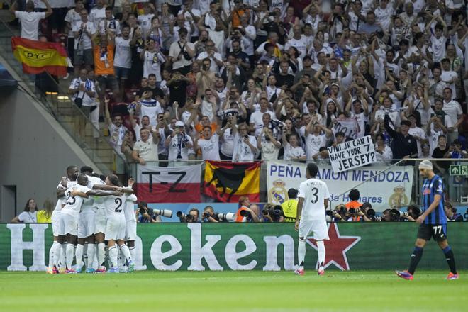 Final de la Supercopa de Europa de fútbol entre Real Madrid y Atalanta disputado en el Estadio Nacional de Polonia, en Varsovia.