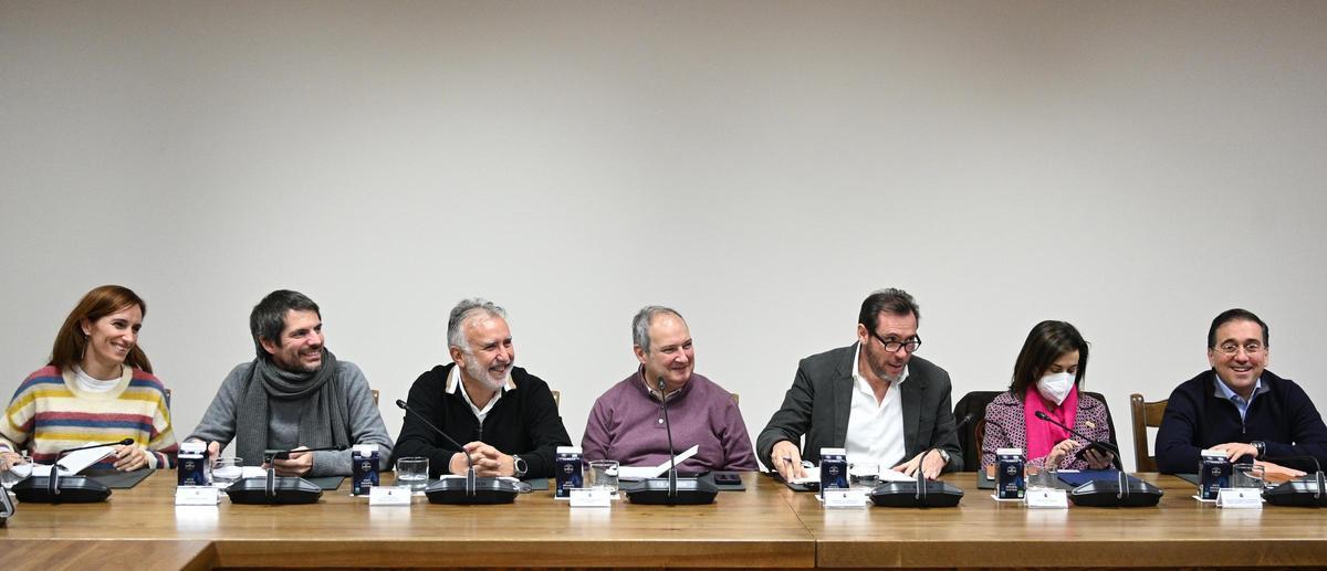 Reunión del Gobierno en Quintos de Mora.