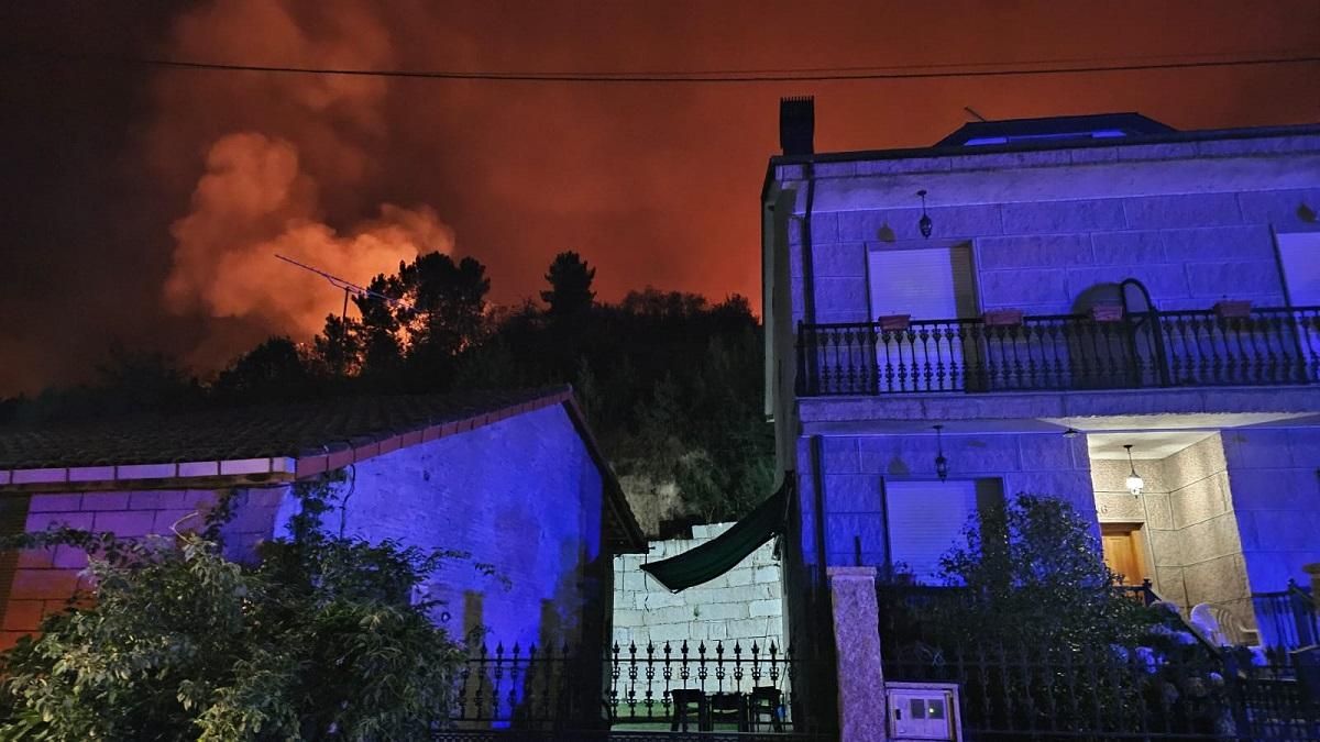 Vivienda amenazada en Vilaza