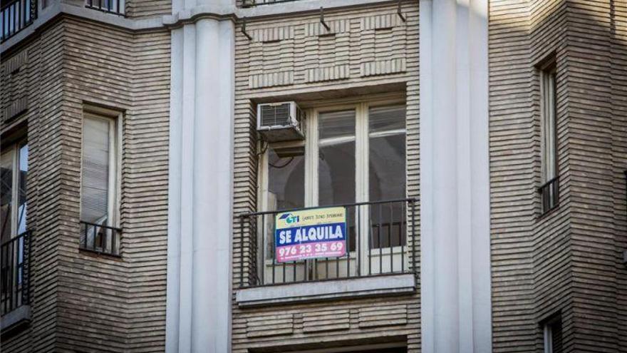 Los alquileres en Zaragoza, los más alejados de los máximos de la burbuja