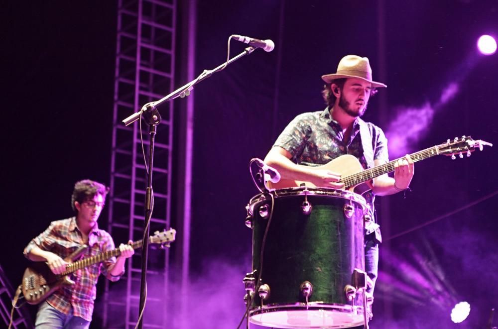 Concierto de "Morat" en la "Semana Grande" de Gijón