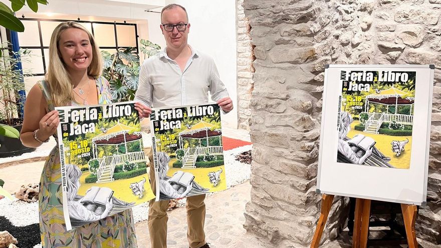 La Feria del Libro de Jaca se celebrará del 15 al 18 de agosto, con la presencia de más de 60 autores