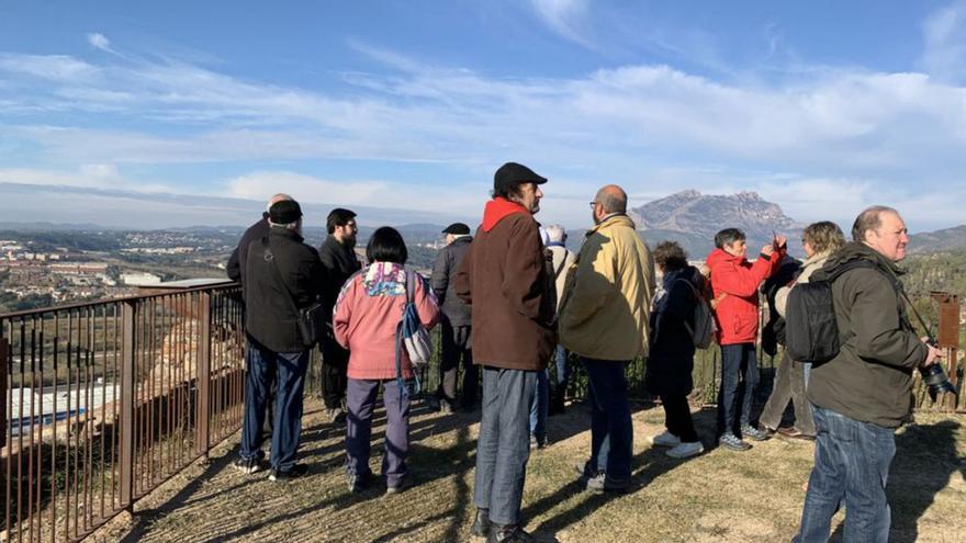 Abrera amplia les visites i jornades de portes obertes al castell de Voltrera i el balcó de Montserrat