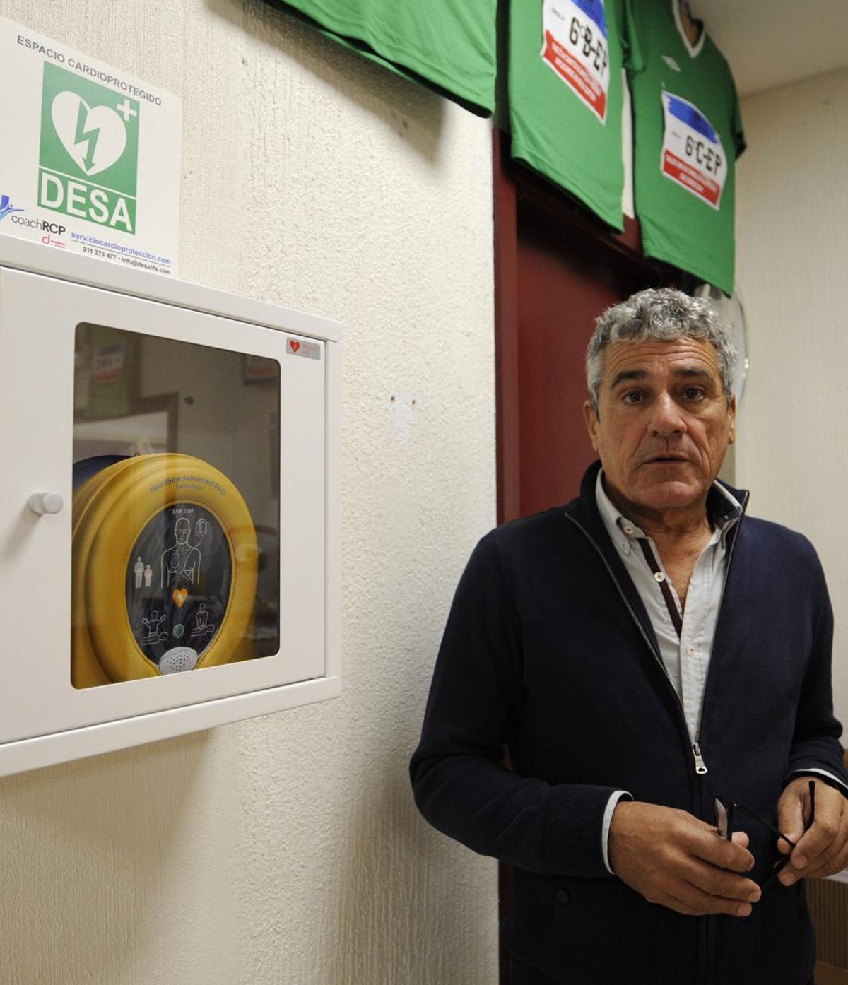 Equipo en el CEIP de Figueiroa, en A Estrada.