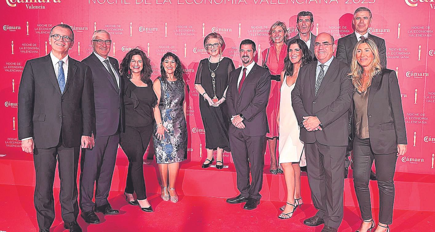 Todos los invitados a la gala de la Noche de la Economía Valenciana