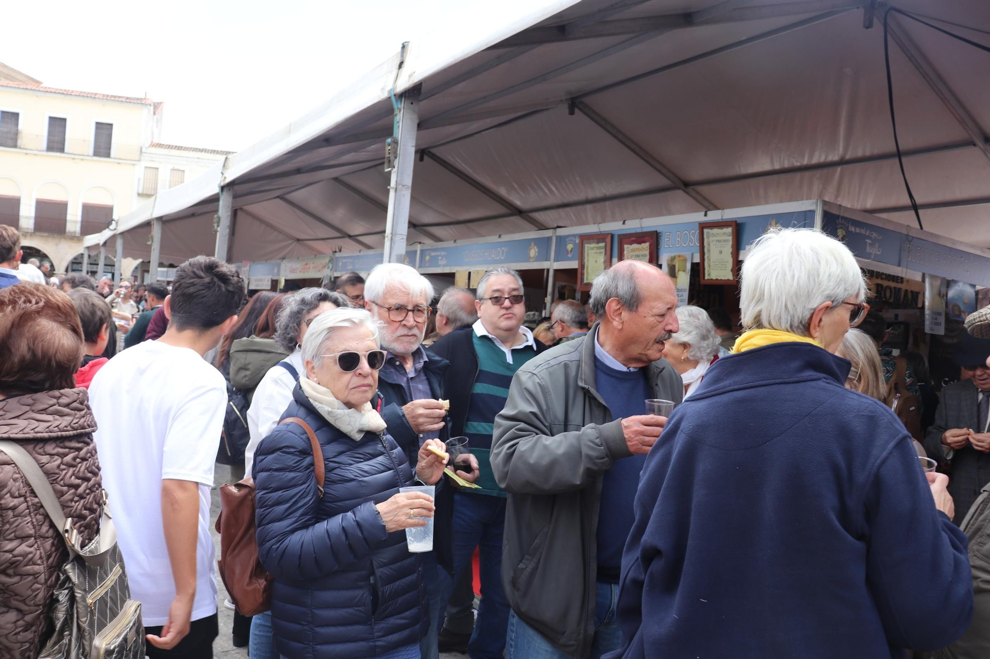 Primera jornada de la Feria Nacional del Queso de Trujillo