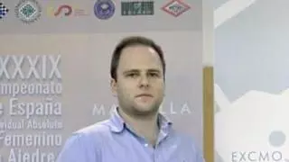 Un campeón de España de ajedrez en las fiestas de San Gabriel